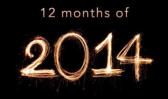 The 12 months of 2014