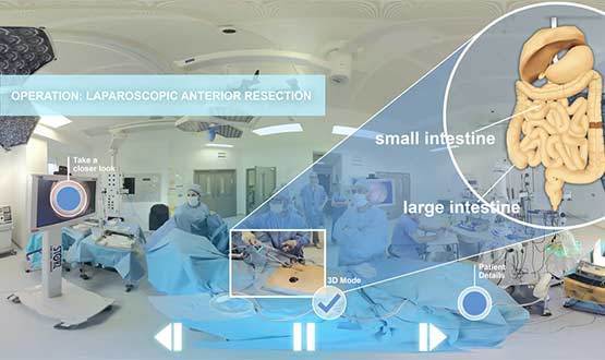 London surgery broadcast via virtual reality tech