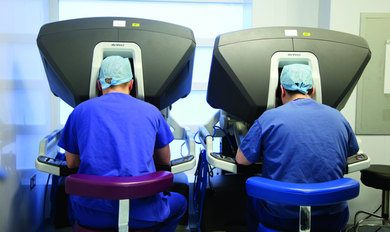 Double robot surgery carried out at The Royal Marsden Hospital