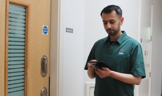 Homegrown app takes strain off wrists at mental health trust