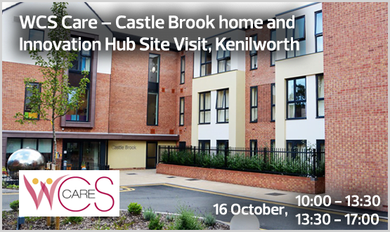WCS Care – Castle Brook home and Innovation Hub Site Visit, Kenilworth