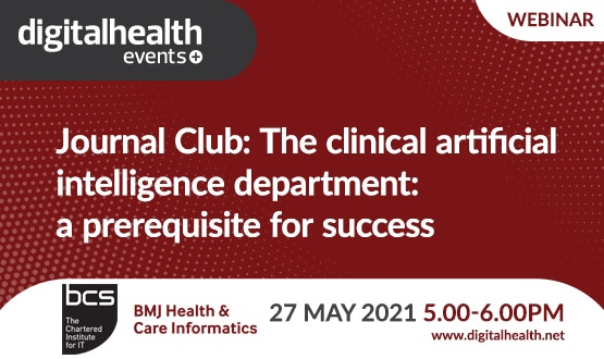 Journal Club: The clinical artificial intelligence department: a prerequisite for success