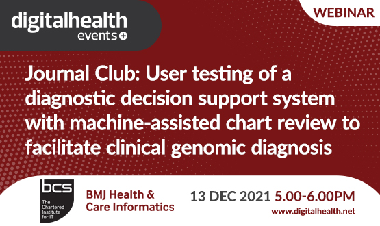 Journal Club: User testing of a diagnostic decision support system with machine-assisted chart review to facilitate clinical genomic diagnosis