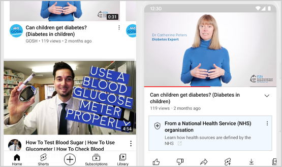 YouTube feature to help users find credible health information online